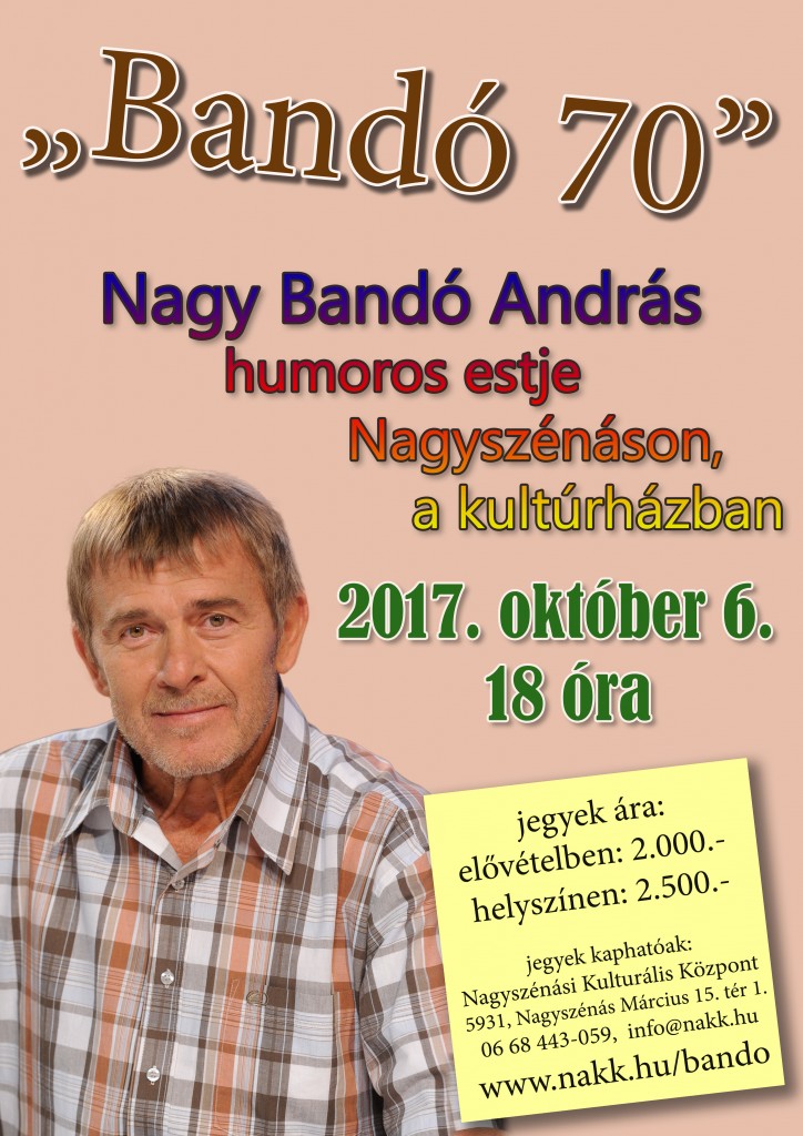 bandóplakát