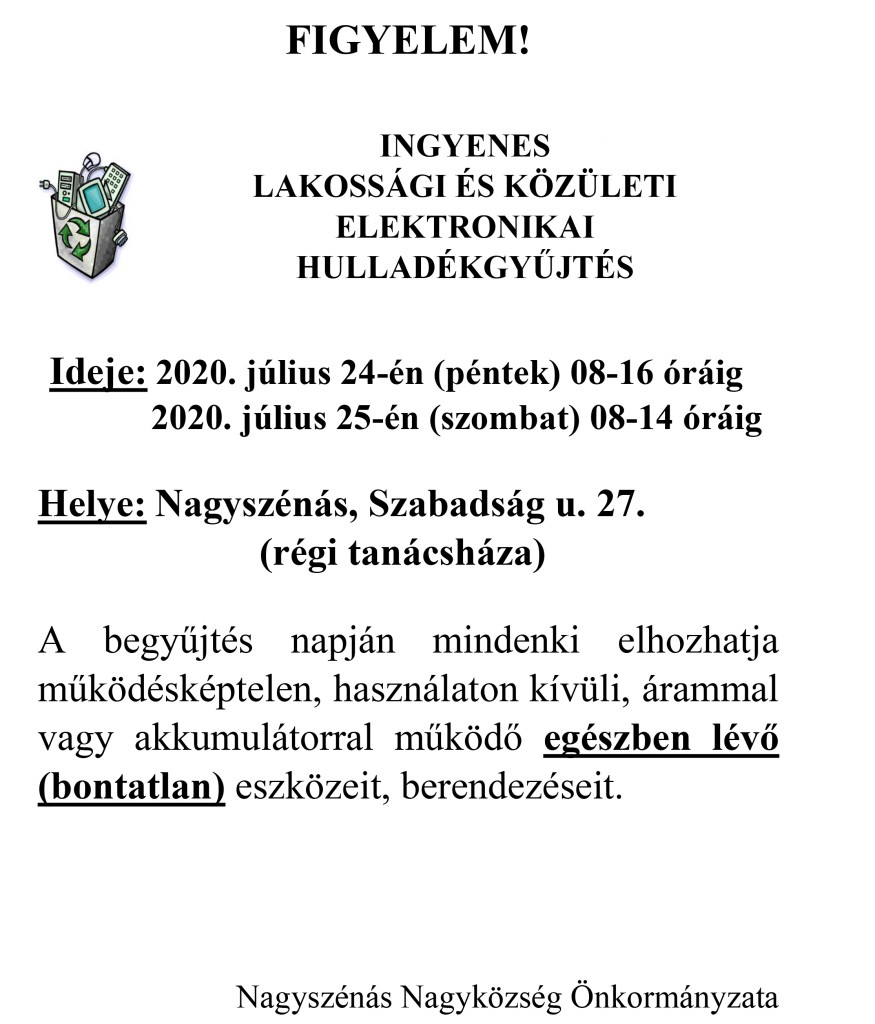 Elektronikai hulladékgyűjtés