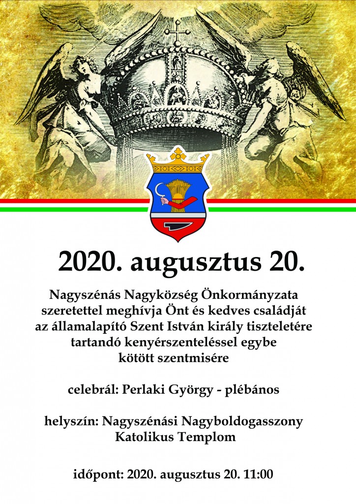 Augusztus 20. - plakát