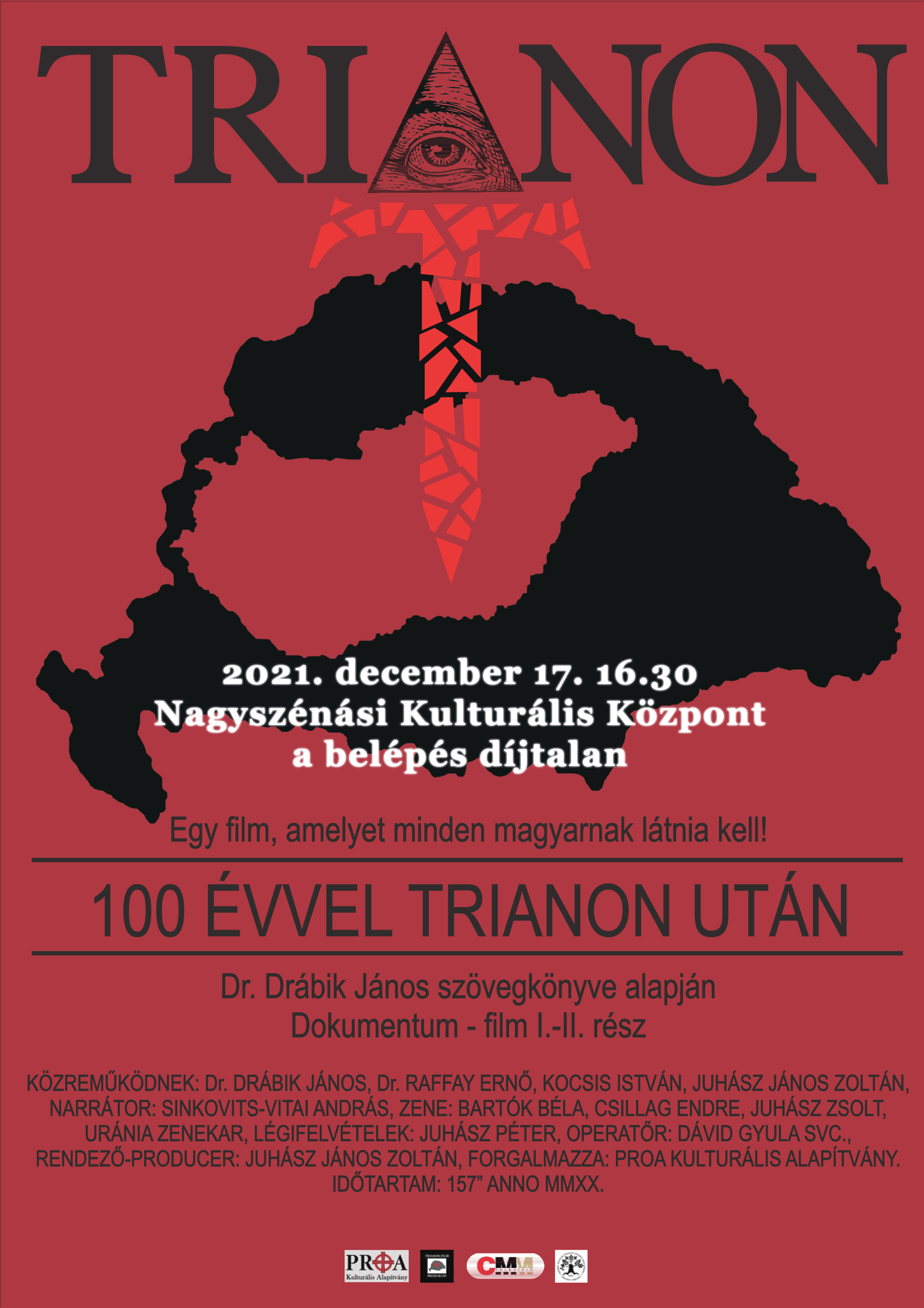 100 ÉVVEL TRIANON UTÁN – ingyenes filmvetítés