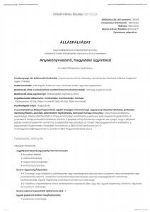 Anyakönyvvezető, hagyatéki ügyintéző