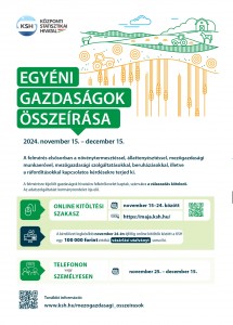 Egyéni gazdaságok összeírása