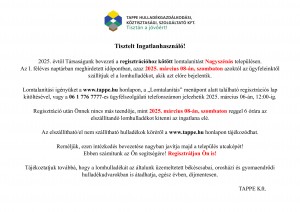 Regisztrációköteles a lomtalanítás!!!