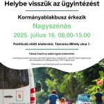 Kormányablak busz 2025. július 16.