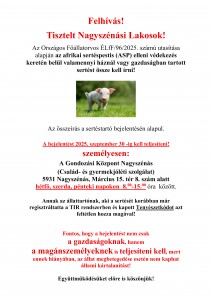 sertés összeírás